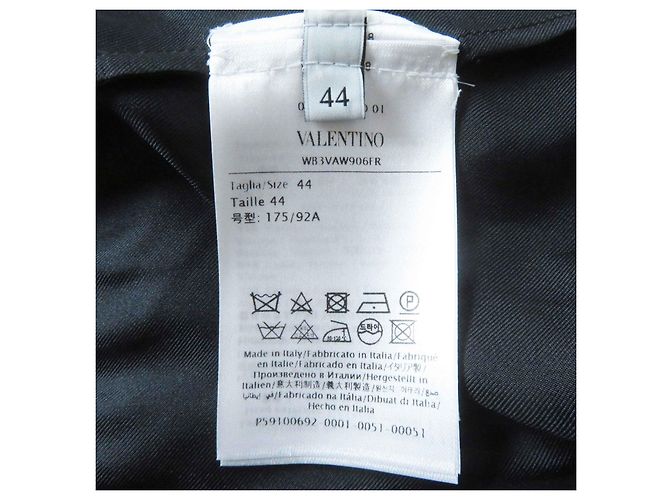 Valentino Seidenrayonkleid schwarz 44 Damen - Ansicht 7