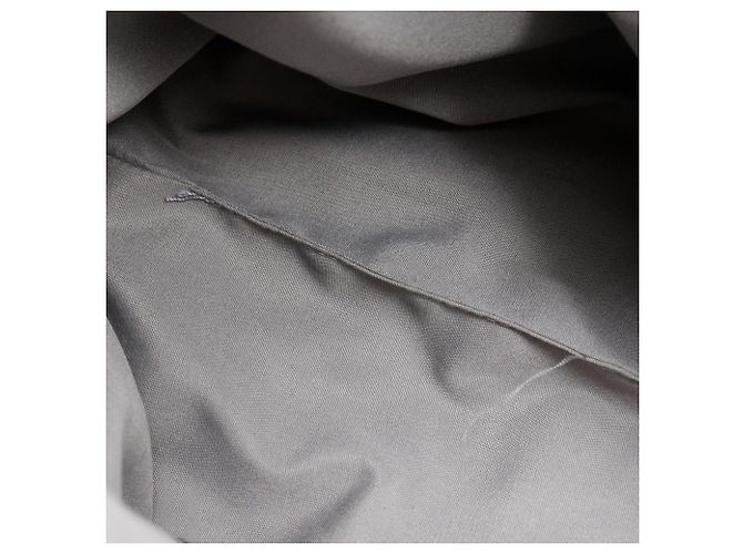 Autre Marque Folli Follie gesteppte Nylon-Tote Tasche grau - Ansicht 16