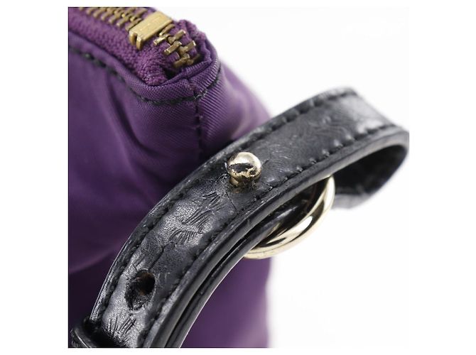Borsa a spalla 2WAY in nylon Furla viola Porpora - vista 12