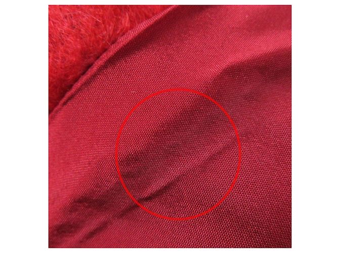 Autre Marque Abrigo rojo de cuello alto para mujer Herno Roja - vista 12