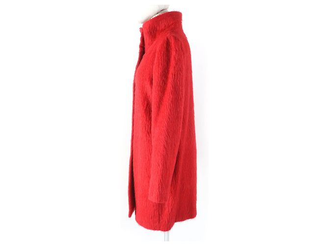 Autre Marque Abrigo rojo de cuello alto para mujer Herno Roja - vista 2