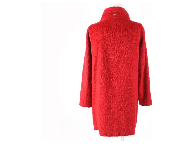 Autre Marque Abrigo rojo de cuello alto para mujer Herno Roja - vista 3