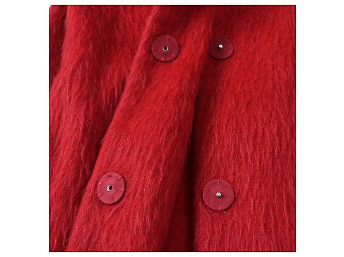 Autre Marque Abrigo rojo de cuello alto para mujer Herno Roja - vista 6