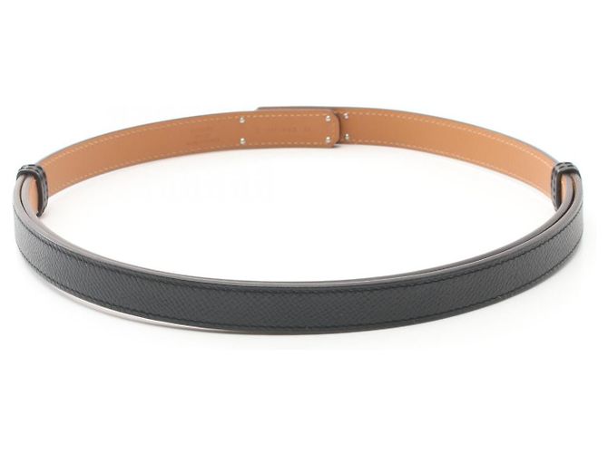 Hermès Hermes Kelly Belt Vaux Epson Black - view 2