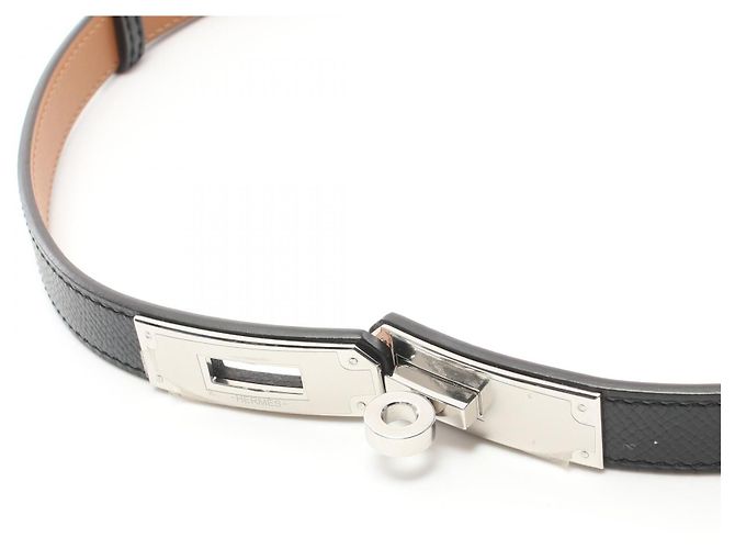 Hermès Hermes Kelly Belt Vaux Epson Black - view 3