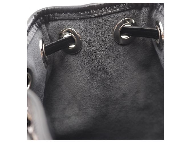 Louis Vuitton Nano Noe Denim Leather Handbag M46449 Grey - view 7