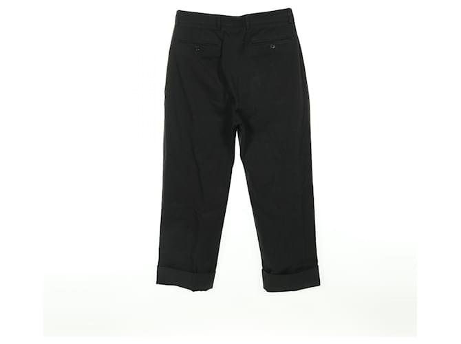 Pantalones de algodón Hermès Negro - vista 2
