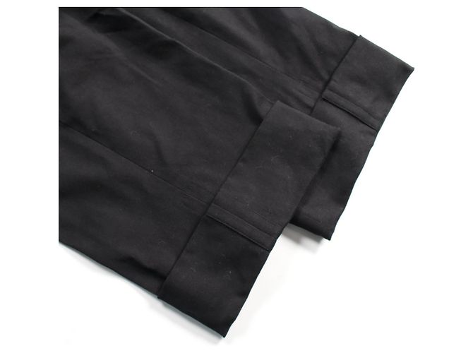 Pantalones de algodón Hermès Negro - vista 6