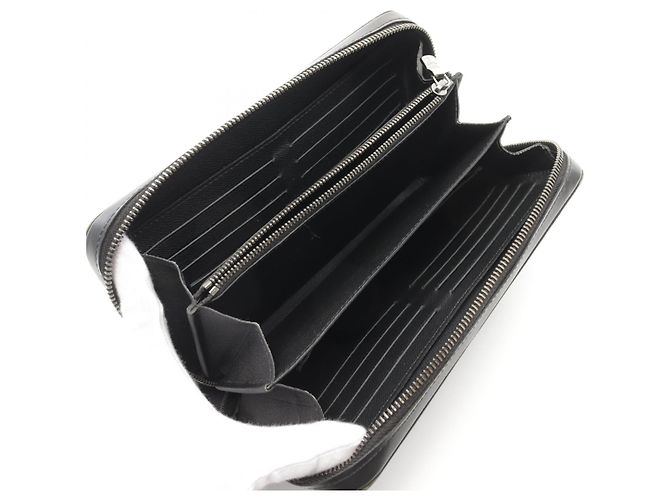 Louis Vuitton Zippy XL Wallet Monogram Eclipse M61698 Black - view 3
