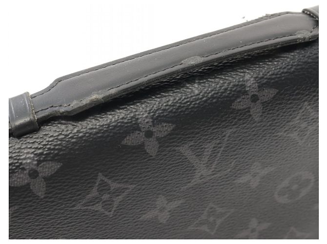 Louis Vuitton Zippy XL Wallet Monogram Eclipse M61698 Black - view 7