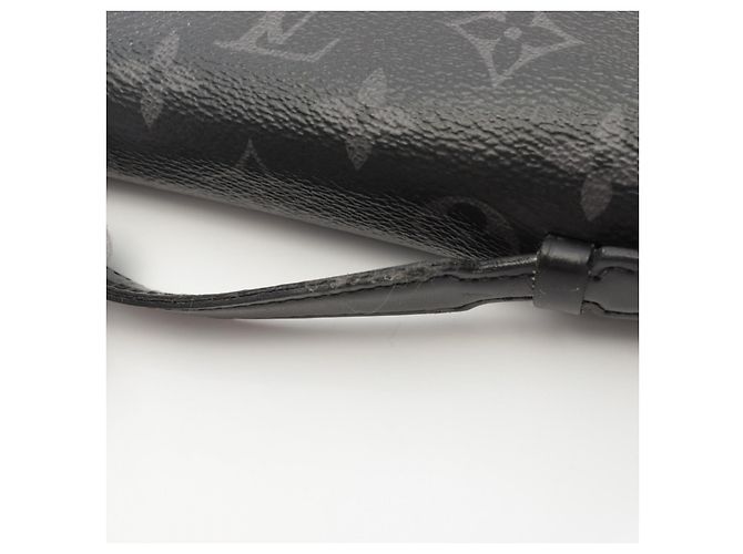 Louis Vuitton Zippy XL Wallet Monogram Eclipse M61698 Black - view 8