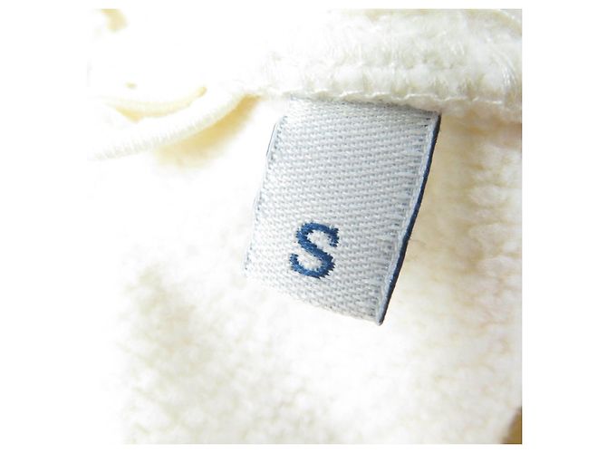 Moncler FELPA Oversized Sweatshirt Elfenbein S Roh - Ansicht 7