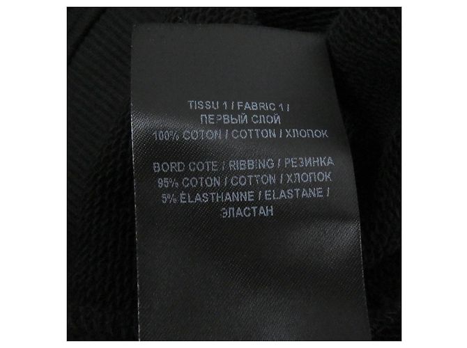 Schwarzer Sweatshirt mit Rundhalsausschnitt und geprägtem Balmain-Logo S - Ansicht 7