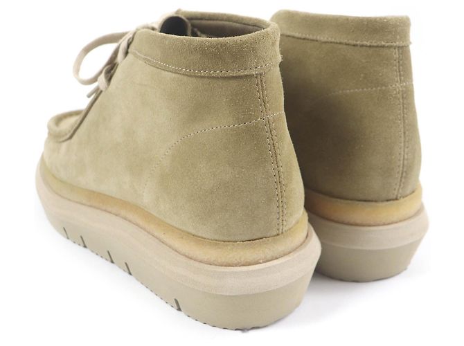 Autre Marque Bottes en suède sacai Clarks Hybrid Wallabee 6.5 Beige - vue 6