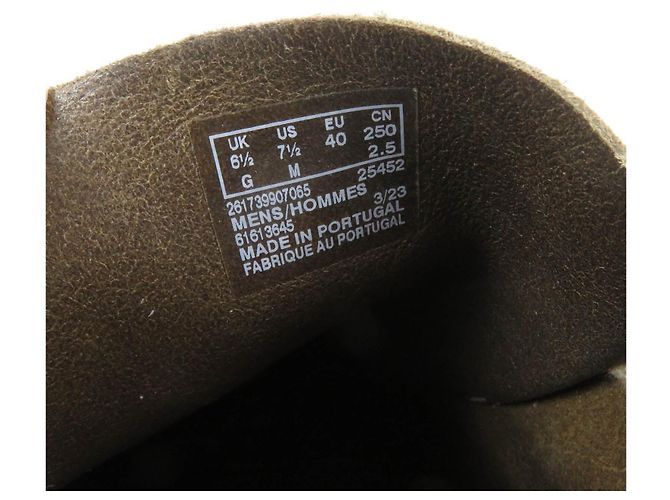 Autre Marque Bottes en suède sacai Clarks Hybrid Wallabee 6.5 Beige - vue 8