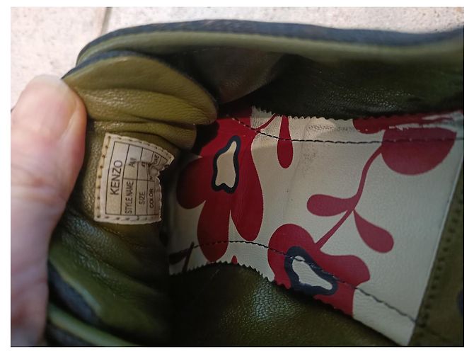 Kenzo baskets noires, taille 41, modèle mixte, parfait état - vue 2