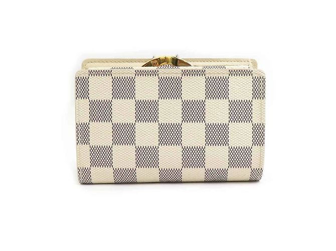 Billetera bi-fold Damier Azur Louis Vuitton Crudo - vista 2