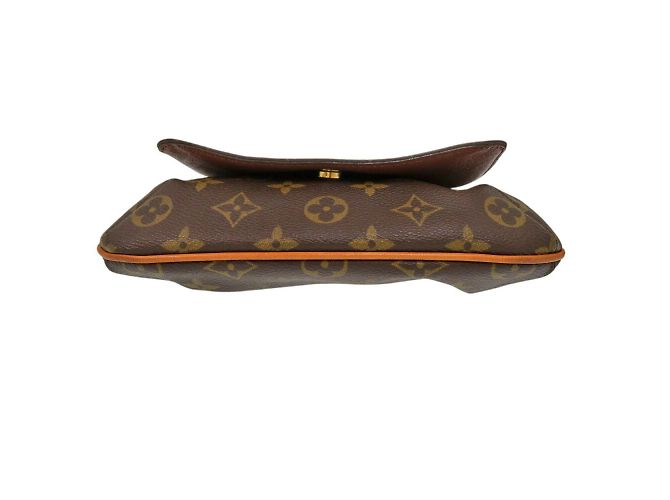 Borsa a Spalla Louis Vuitton Monogram Musette Salsa Marrone - vista 5