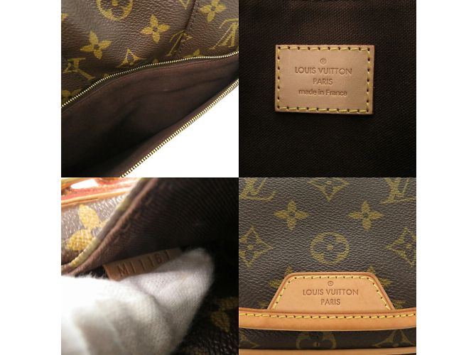 Borsa a Spalla Monogram Menilmontant MM di Louis Vuitton Marrone - vista 10