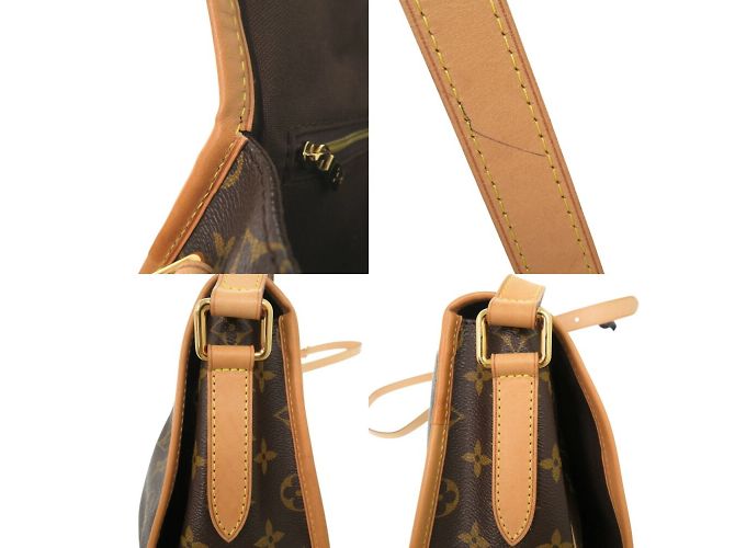 Borsa a Spalla Monogram Menilmontant MM di Louis Vuitton Marrone - vista 11
