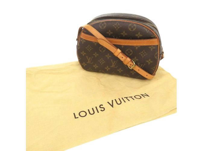 Borsa a Spalla Monogram Blois di Louis Vuitton Marrone Monogramma - vista 3