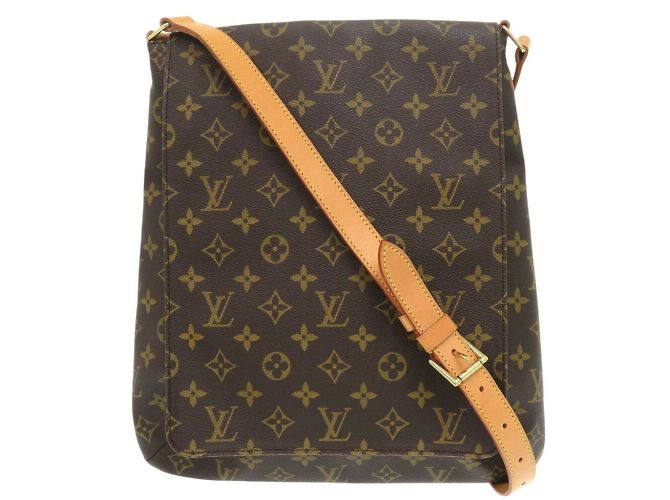 Borsa a Spalla Louis Vuitton Musette M51256 Monogramma Marrone - vista 2