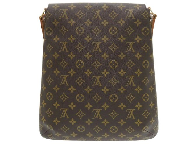 Borsa a Spalla Louis Vuitton Musette M51256 Monogramma Marrone - vista 3