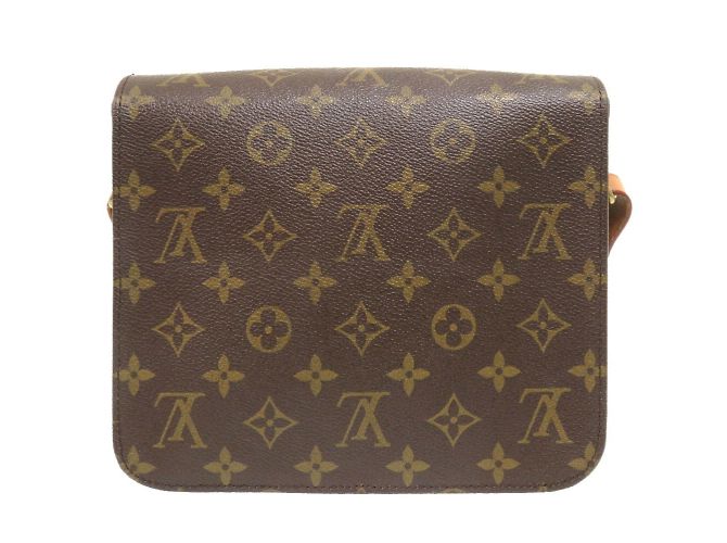 Borsa a Spalla Monogram Cartesier 22 di Louis Vuitton Marrone Monogramma - vista 3