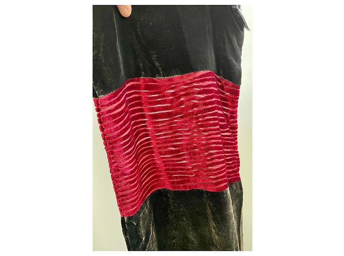 Autre Marque Codello Terciopelo 140 x 25 Roja Verde oscuro - vista 3