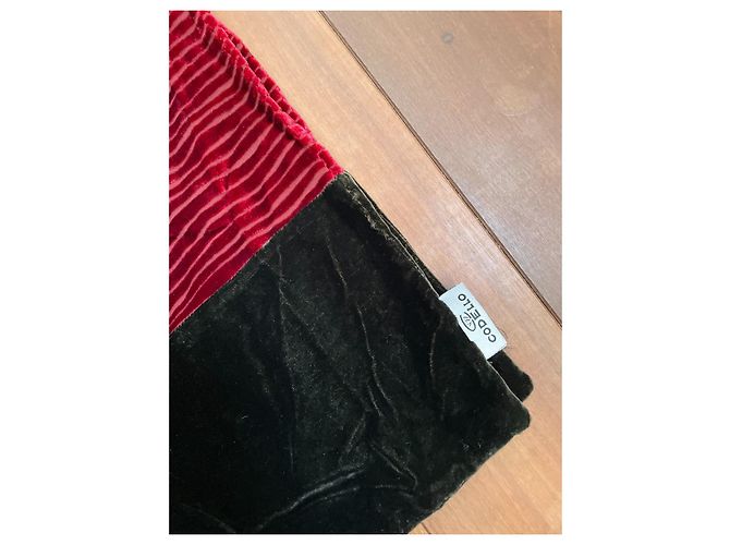 Autre Marque Codello Terciopelo 140 x 25 Roja Verde oscuro - vista 5