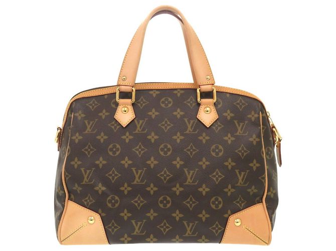 Louis Vuitton Retiro PM Monogram Handtasche Braun - Ansicht 3
