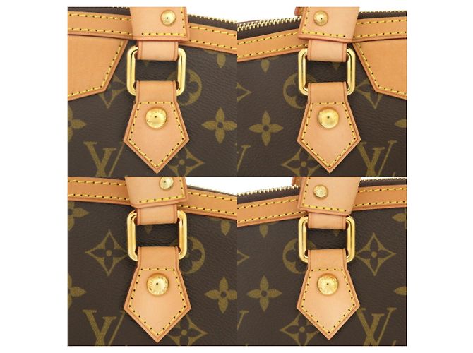Louis Vuitton Retiro PM Monogram Handtasche Braun - Ansicht 9