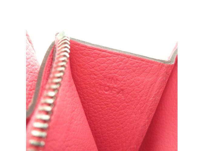 Hermès Portafoglio compatto Hermes Constance C Stamp Evercolor Rose Azalee Pink Rosa - vista 7