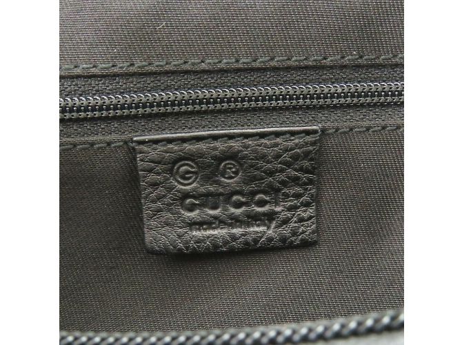 Borsa a Spalla in Tela Horsebit Gucci Nero - vista 8