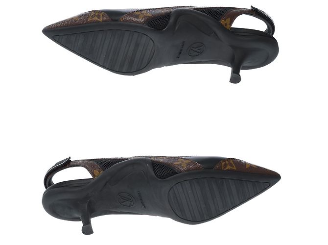 Scarpa in Pelle Marrone LOUIS VUITTON - 102301 - vista 10