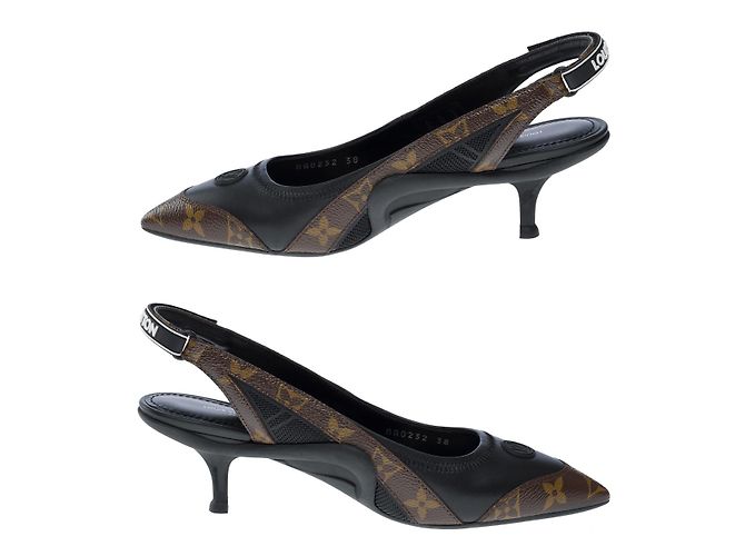 Scarpa in Pelle Marrone LOUIS VUITTON - 102301 - vista 5