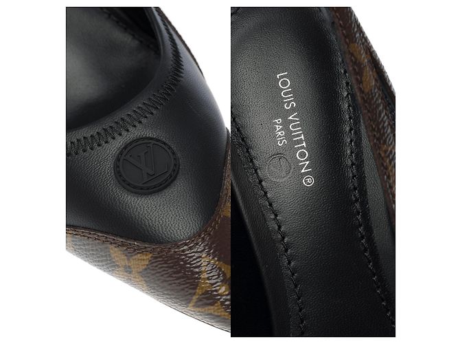 Scarpa in Pelle Marrone LOUIS VUITTON - 102301 - vista 7