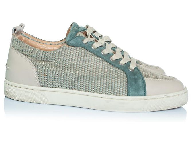 Christian Louboutin, scarpe Rantulow in blu - vista 4