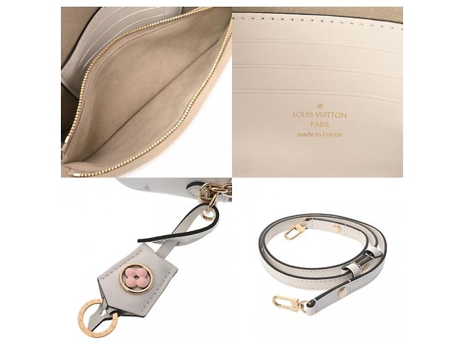 Portafoglio Louis Vuitton Monogram con catena Ivy Bianca Bianco - vista 13