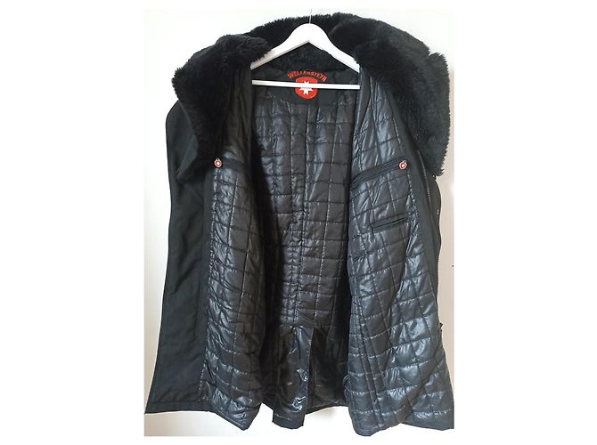 Autre Marque Giacca Wellensteyn Sandstorm nera Nero - vista 3