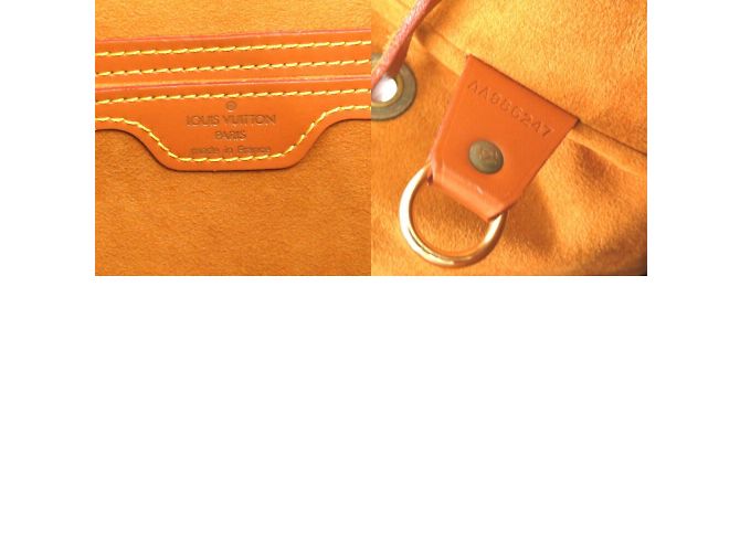 Louis Vuitton Montsouris GM Epi Rucksack Golden - Ansicht 11