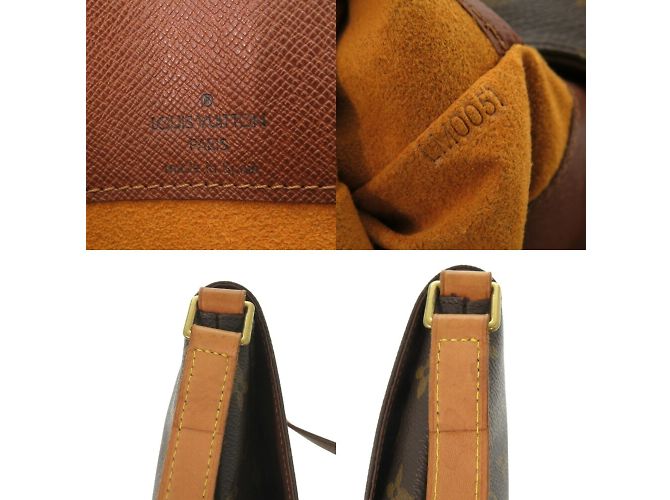 Borsa a Spalla Musette Salsa di Louis Vuitton Marrone - vista 10