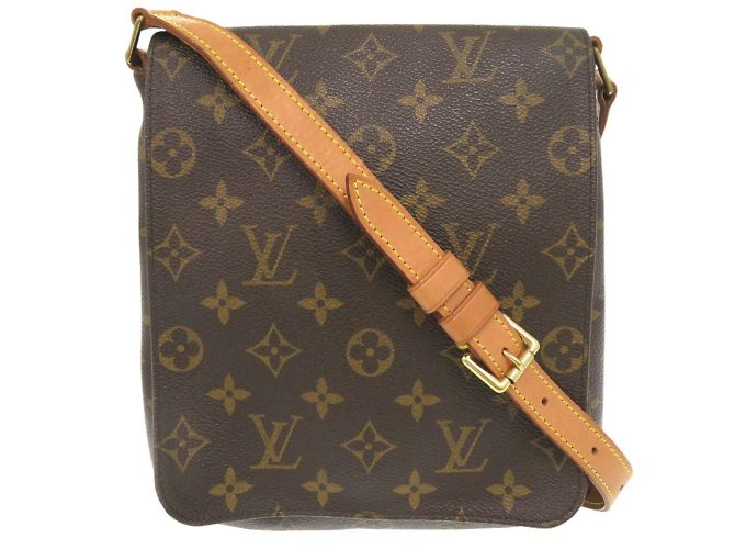 Borsa a Spalla Musette Salsa di Louis Vuitton Marrone - vista 2