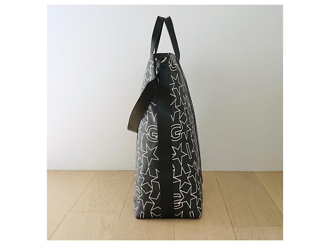 Givenchy Weekender Tasche Sternenprint schwarz weiß Leder - Ansicht 7