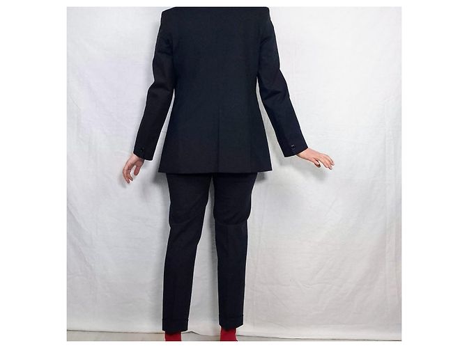 Max Mara tailleur pantalone blu scuro - vista 5