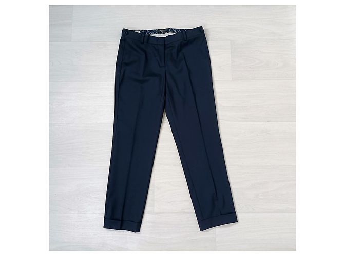 Max Mara tailleur pantalone blu scuro - vista 8