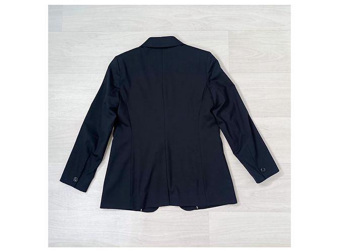 Max Mara tailleur pantalone blu scuro - vista 9