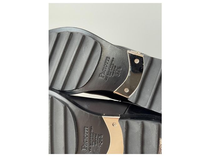Botas de montar de cuero negro Cesare Paciotti - vista 8