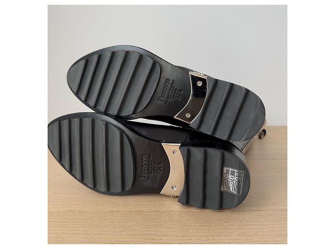 Botas de montar de cuero negro Cesare Paciotti - vista 9