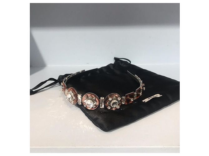 Accessori per capelli MIU MIU T. Metallo Argento - vista 5